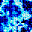 Blue psychedelic ink - Bezmaksas animēts GIF
