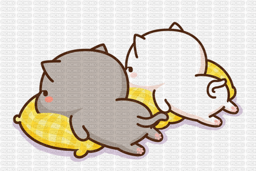 MMarcia gif gato kawaii anime cat - 免费动画 GIF