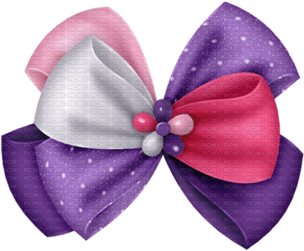 schleife bow lila bunt - 免费PNG