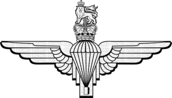 Kaz_Creations Logo Text Parachute Regiment - PNG gratuit