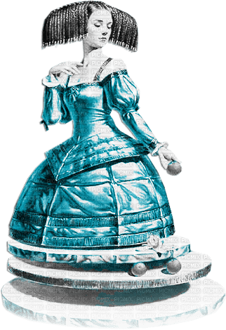 soave woman fantasy surreal black white teal - ilmainen png