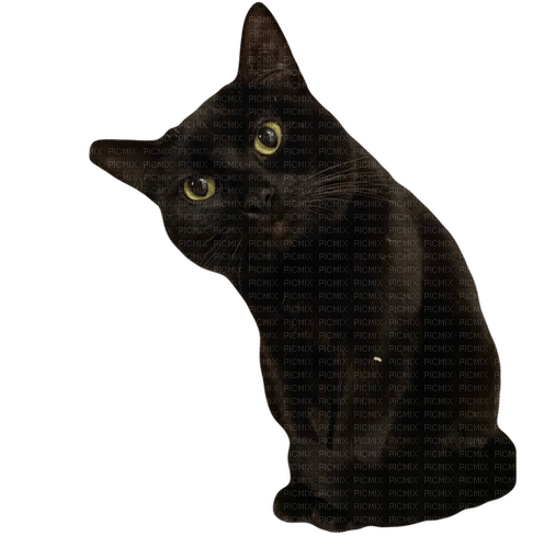 cute black cat - δωρεάν png