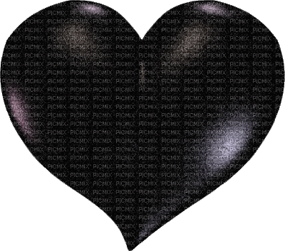zwart hart - Gratis animerad GIF