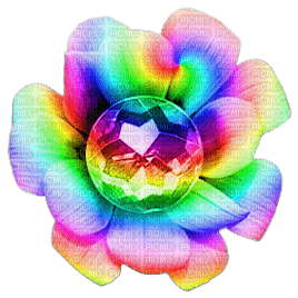 Flower.Rainbow - png grátis