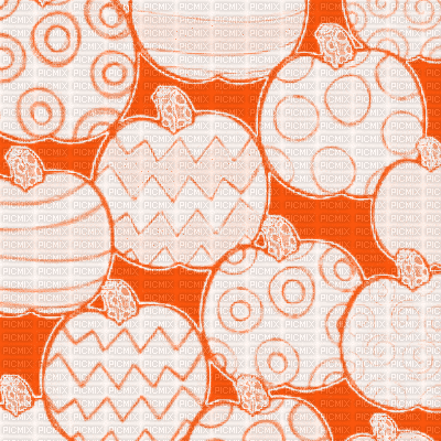 Orange Pumpkin Background - GIF animado gratis