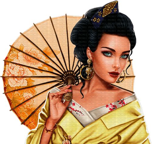 asian woman by nataliplus - безплатен png
