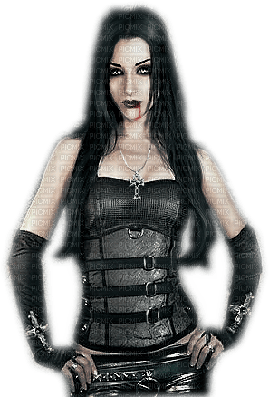 Goth Woman - png grátis