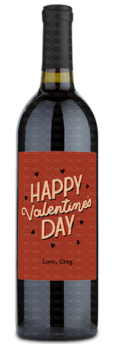 Wine Valentine's Day - Bogusia - png ฟรี