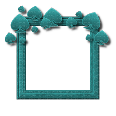 Small Teal Frame - ilmainen png