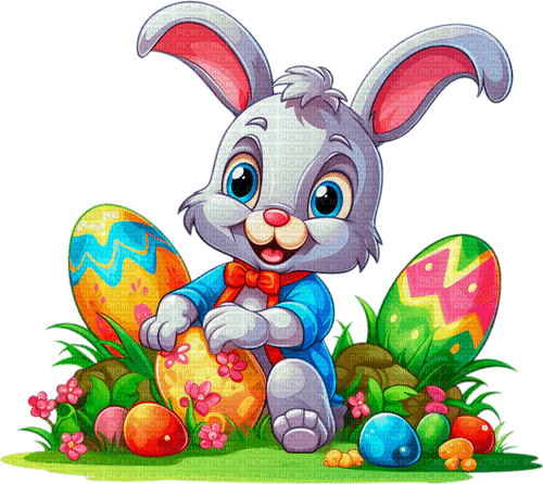 Easter hare by nataliplus - 無料png
