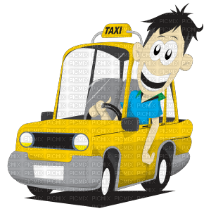 taxi driver - PNG gratuit