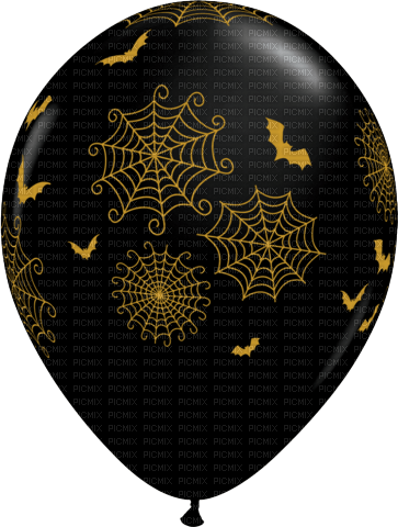 Balloon.Halloween.Party.Globo.Victoriabea - Free PNG