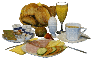 Frühstück - Ilmainen animoitu GIF
