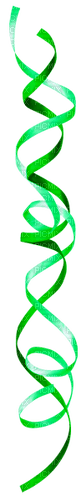 Ribbons.Streamers.Green - PNG gratuit