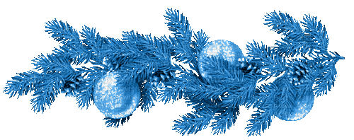 merry christmas blue milla1959 - GIF animado gratis