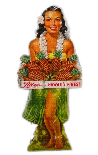 PINEAPPLE WOMAN! - Free PNG