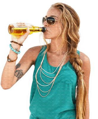 Woman Femme Lager Glasses - zadarmo png