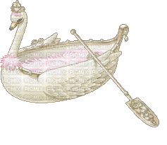 swan boat - Animovaný GIF zadarmo