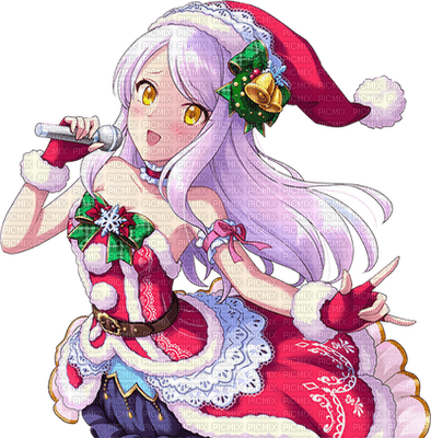 girl mädchen fille  child kind enfant   tube  person people    manga anime santa claus noel christmas weihnachten Père Noël pere noel - ilmainen png