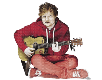 Kaz_Creations Ed Sheeran Singer Music Man Homme - png grátis