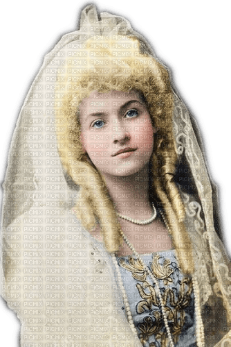 Rena Vintage Bride Braut Woman - бесплатно png