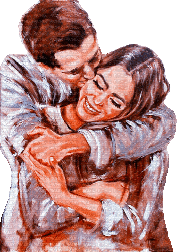 love couple milla1959 - Δωρεάν κινούμενο GIF