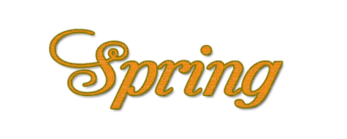 spring text by nataliplus - gratis png