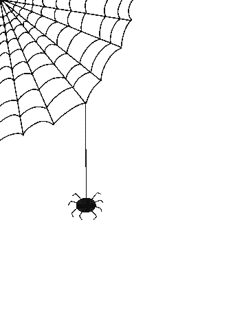 Spider Web - Ilmainen animoitu GIF