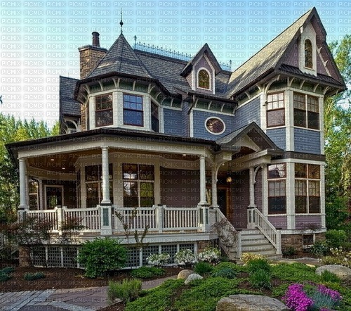 Victorian House jpg background - zadarmo png
