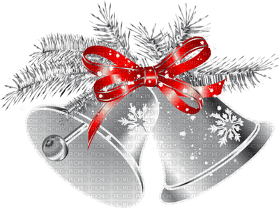 Kaz_Creations New Year Deco Christmas Bells - PNG gratuit