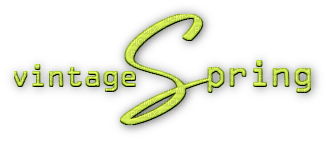 soave text vintage spring green - Free PNG