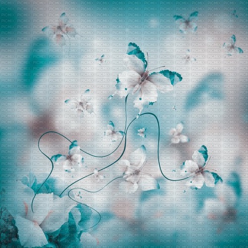 Blue Butterfly Background - png gratis