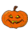 funny pumpkin gif citrouille - GIF animé gratuit