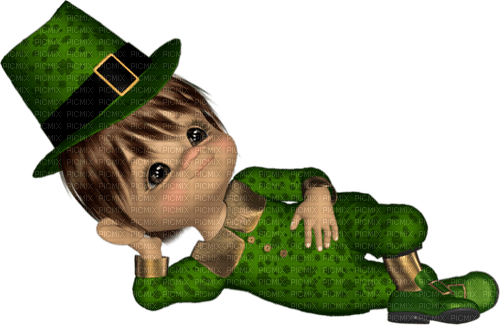 st. Patrick doll  by nataliplus - png ฟรี