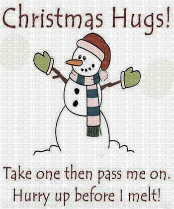 Christmas Hugs GIF - Nemokamas animacinis gif