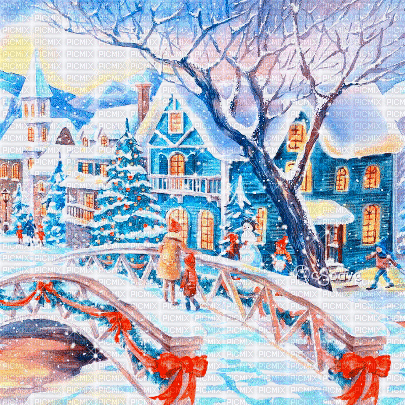 soave background animated vintage  winter - Gratis geanimeerde GIF