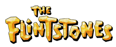 the flíntstones text - PNG gratuit