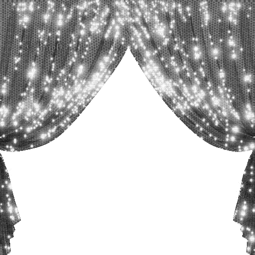 Y.A.M._Curtains black-white - Free animated GIF