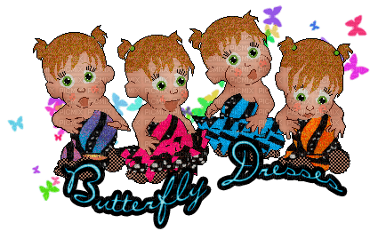 Babyz Butterfly Dresses - PNG gratuit
