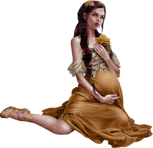 kvinna gravid-----woman pregnant - zdarma png