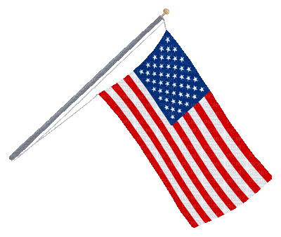 drapeau flag flagge america amerika usa deco tube gif anime animated animation soccer football - GIF animate gratis