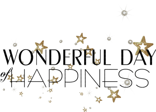 wonderful day text - 無料png