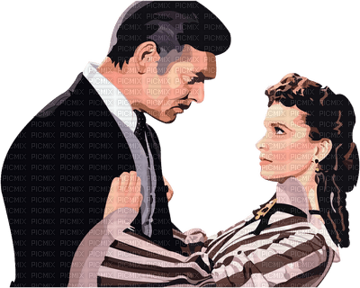 gone with the wind - png ฟรี