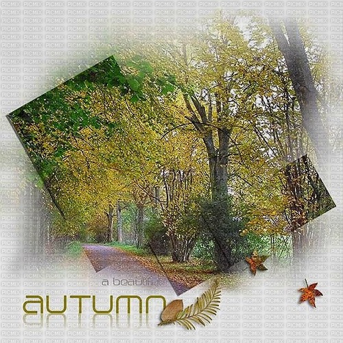 Watercolor.Aquarelle.Autumn.Victoriabea - png ฟรี