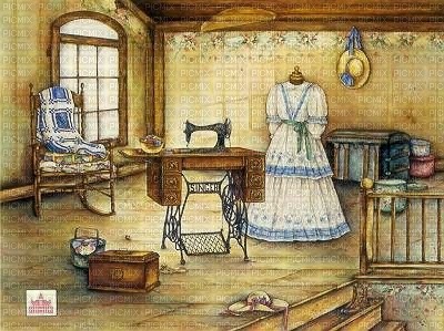 vintage sewing bp - kostenlos png