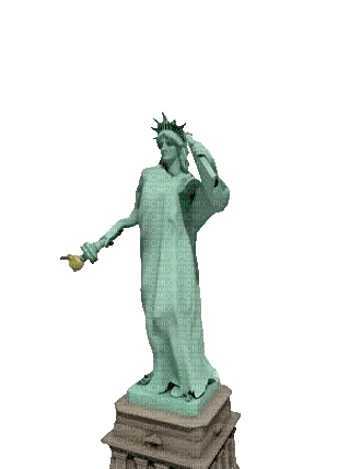 Statue of Liberty 1 - Kostenlose animierte GIFs