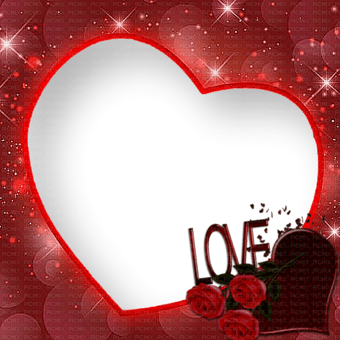 Valentine's.Cadre.Frame.Red.Victoriabea - ingyenes png