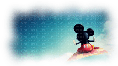 Kaz_Creations Paysage Scenery Mickey Mouse - безплатен png