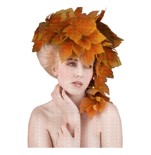 autumn woman fantasy kikkapink - zdarma png