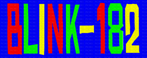blink-182 - Бесплатный анимированный гифка